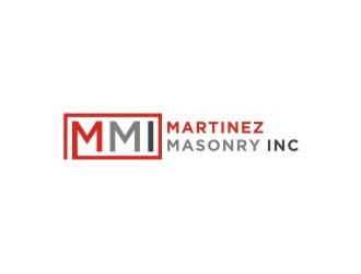 Martinez Masonry Inc. logo design by bricton
