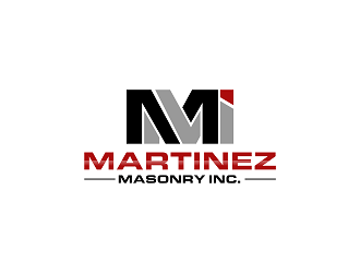 Martinez Masonry Inc. logo design by Republik