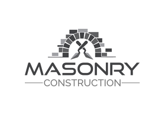 Martinez Masonry Inc. logo design by emyjeckson