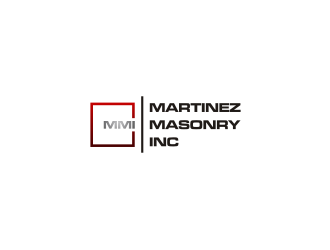 Martinez Masonry Inc. logo design by aflah