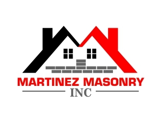 Martinez Masonry Inc. logo design by mckris