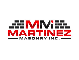 Martinez Masonry Inc. logo design by daywalker