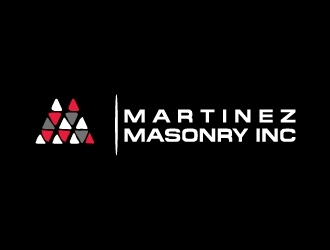 Martinez Masonry Inc. logo design by josephope