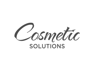 Cosmetic Solutions logo design by afra_art