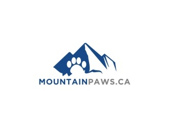 MountainPaws.ca logo design by bricton