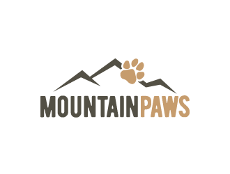 MountainPaws.ca logo design by shadowfax