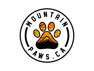 MountainPaws.ca logo design by cholis18