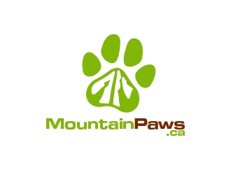 MountainPaws.ca logo design by quanghoangvn92