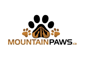 MountainPaws.ca logo design by DreamLogoDesign