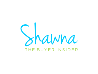 Shawna The Buyer Insider logo design by Franky.