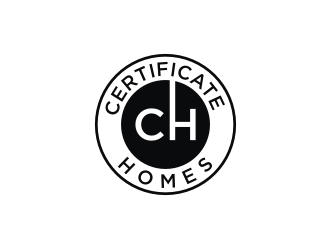 Certificate Homes logo design by Franky.