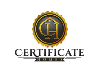 Certificate Homes logo design by DreamLogoDesign
