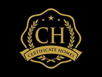 Certificate Homes logo design by cikiyunn