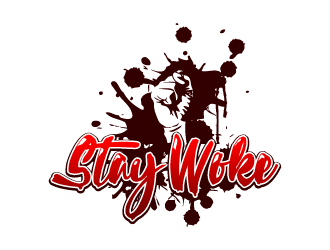 Stay Woke logo design by fastsev