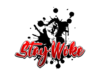 Stay Woke logo design by fastsev