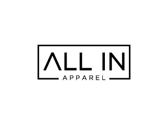 All In Apparel logo design by labo