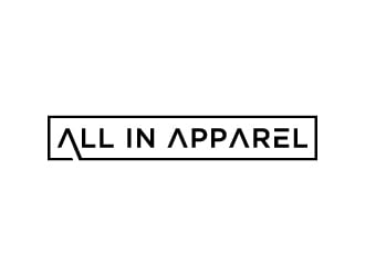 All In Apparel logo design by labo
