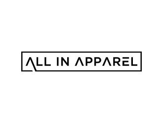 All In Apparel logo design by labo