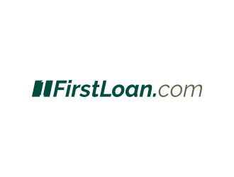 FirstLoan.com logo design by bluepinkpanther_
