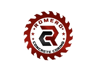 Romero concrete coring logo design by art-design