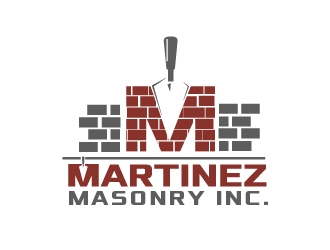 Martinez Masonry Inc. logo design by art-design