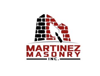 Martinez Masonry Inc. logo design by art-design