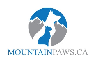 MountainPaws.ca logo design by emyjeckson
