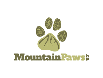 MountainPaws.ca logo design by Republik