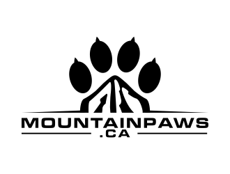 MountainPaws.ca logo design by jm77788