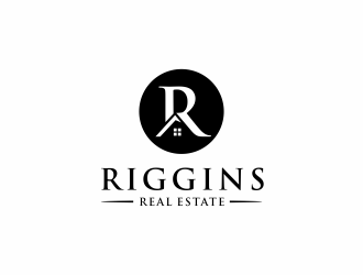 Riggins Real Estate logo design by ammad