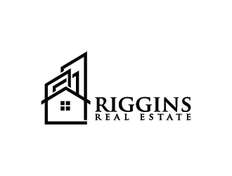 Riggins Real Estate logo design by mhala