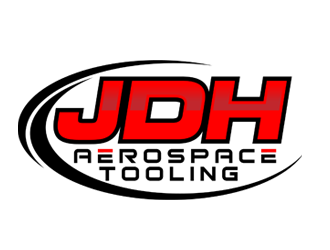 JDH Aerospace Tooling logo design by chuckiey