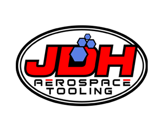 JDH Aerospace Tooling logo design by chuckiey
