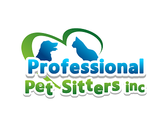 Professional Pet Sitters inc logo design by Republik