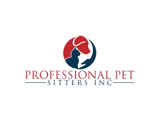 Professional Pet Sitters inc logo design by sarfaraz