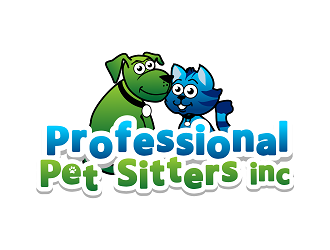 Professional Pet Sitters inc logo design by Republik