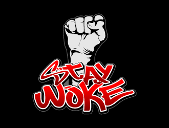 Stay Woke logo design by fastsev