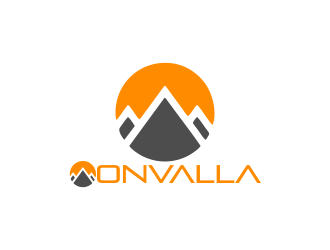 Monvalla logo design by giphone