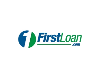 FirstLoan.com logo design by gipanuhotko