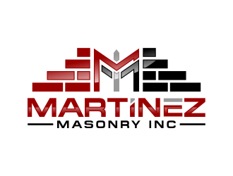 Martinez Masonry Inc. logo design by kopipanas