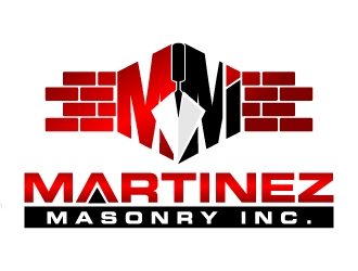 Martinez Masonry Inc. logo design by jaize
