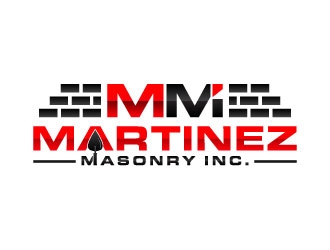 Martinez Masonry Inc. logo design by daywalker