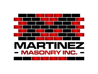 Martinez Masonry Inc. logo design by gcreatives