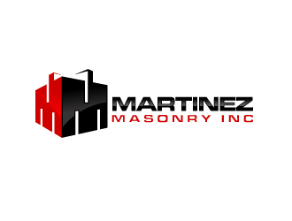 Martinez Masonry Inc. logo design by schiena