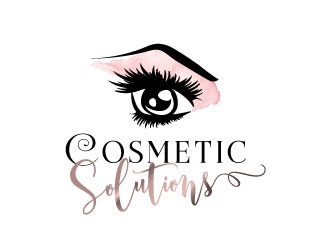 Cosmetic Solutions logo design by designstarla