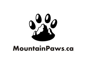 MountainPaws.ca logo design by sakarep