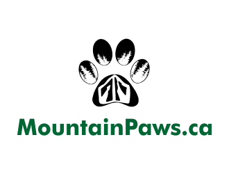 MountainPaws.ca logo design by stark