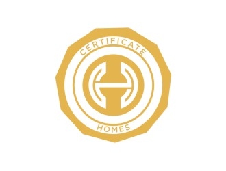Certificate Homes logo design by Franky.