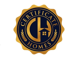 Certificate Homes logo design by jaize
