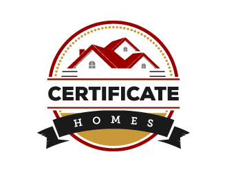 Certificate Homes logo design by pencilhand